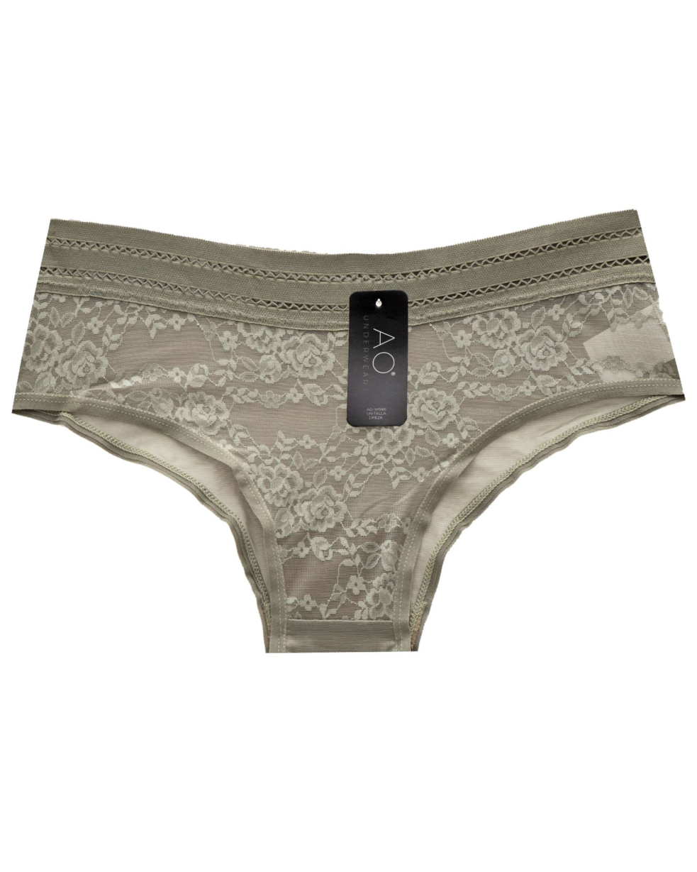 PANTY MESH CON FLORES - Imagen 7